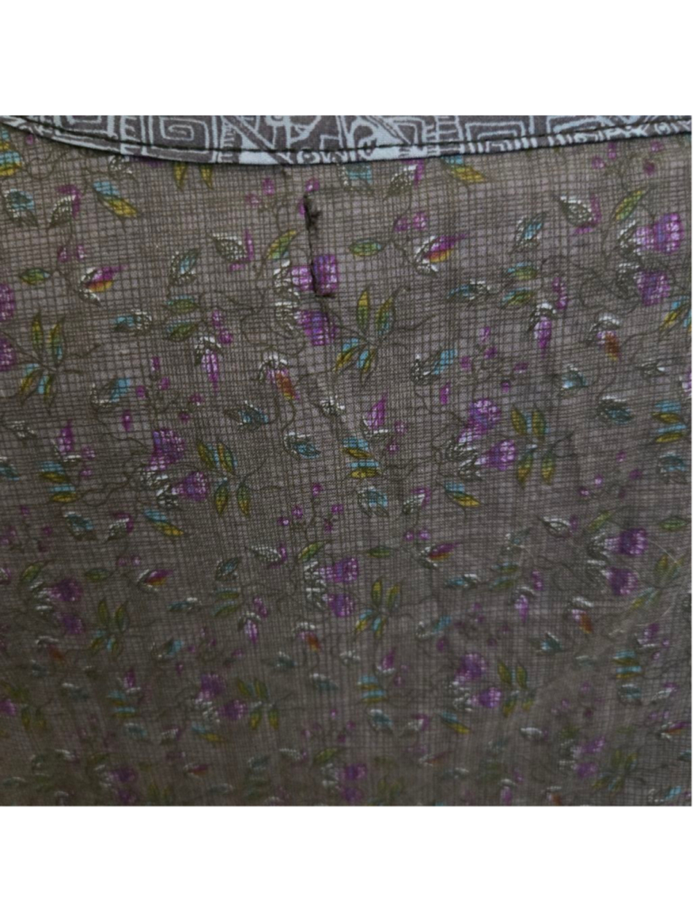 Blue Fish 00 Barclay Tuesday's Pocket Prairie Dress Contrast Grey Floral - Picture 6 of 12